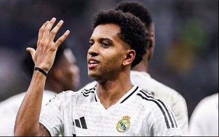 Rodrygo comemora gol pelo Real Madrid (Foto: Reprodução/Real Madrid)